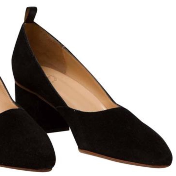 ATP Atelier Black Suede Nava Pumps - Picture 2 of 8